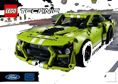 LEGO onderdeel Ford Mustang Shelby GT500 (42138-1)