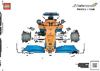 LEGO part McLaren Formula 1 Team 2022 Race Car 42141-1