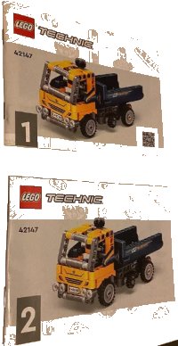 LEGO part Dump Truck 42147-1