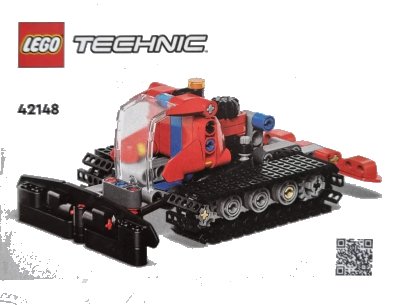 LEGO onderdeel Snow Groomer (42148-1)