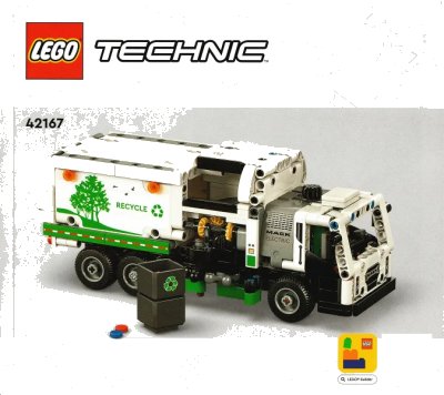 LEGO onderdeel Mack LR Electric Garbage Truck (42167-1)