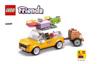 LEGO onderdeel Friendship Road-Trip Travel Car 42659-1
