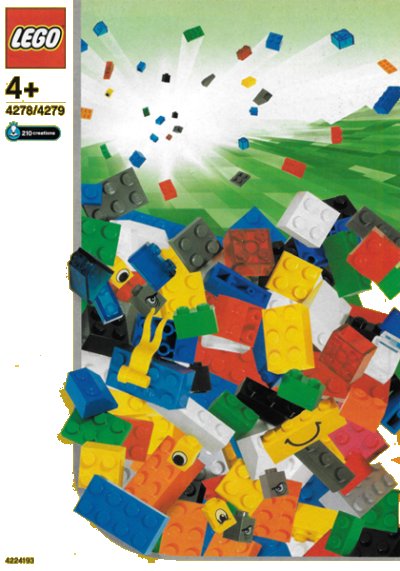LEGO part Blue Tub (4278-1)