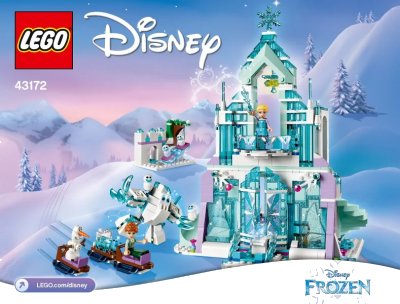 LEGO onderdeel Elsa's Magical Ice Palace {Reissue} (43172-1)