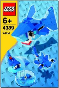 LEGO part Aqua Pod blister pack 4339-1