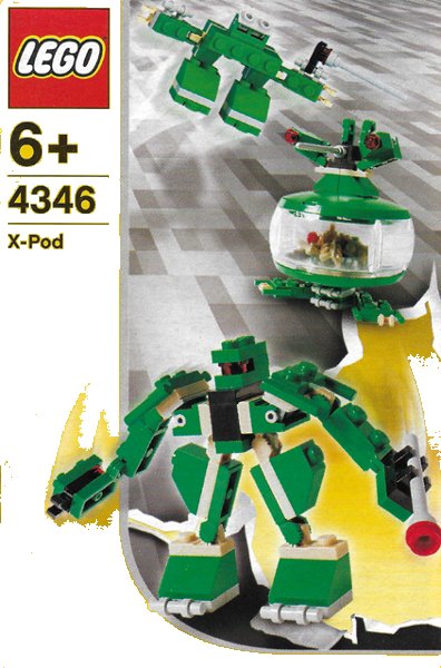LEGO part Robo Pod blister pack (4346-1)