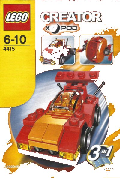 LEGO part Auto Pod (4415-1)