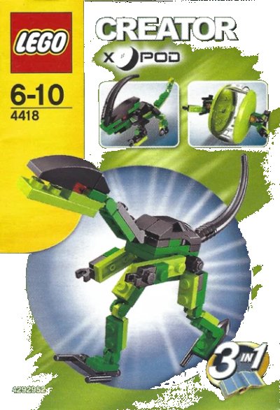 LEGO onderdeel Dino Pod (4418-1)