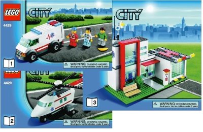 LEGO onderdeel Helicopter Rescue (4429-1)