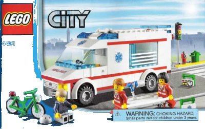 LEGO onderdeel Ambulance (4431-1)