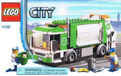 LEGO onderdeel Garbage Truck (4432-1)