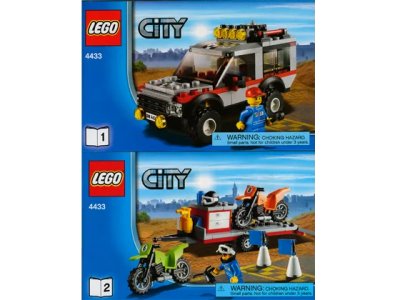 LEGO onderdeel Dirt Bike Transporter (4433-1)