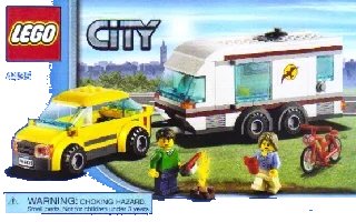 LEGO onderdeel Car and Caravan (4435-1)