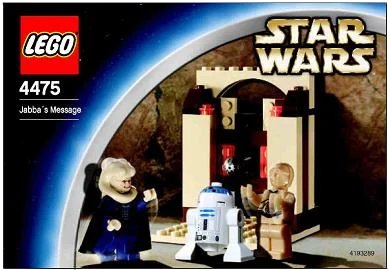 LEGO onderdeel Jabba's Message (4475-1)
