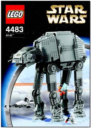LEGO onderdeel AT-AT, black box (4483-1)