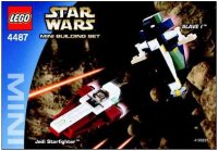LEGO onderdeel Jedi Starfighter & Slave I - Mini 4487-1