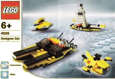 LEGO onderdeel Sea Machines (4505-1)