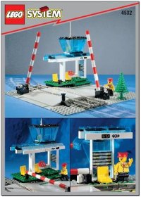 LEGO onderdeel Manual Level Crossing 4532-1