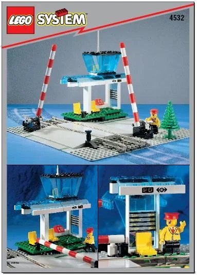 LEGO onderdeel Manual Level Crossing (4532-1)