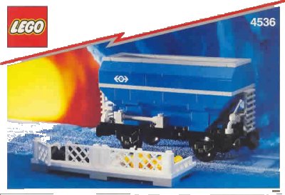 LEGO onderdeel Blue Hopper Car (4536-1)