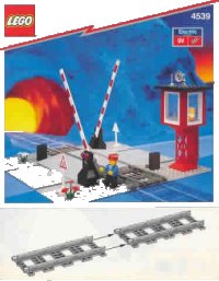 LEGO part Manual Level Crossing 4539-1