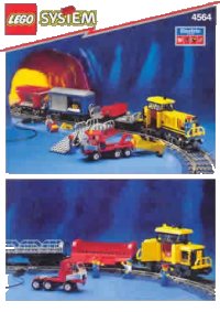 LEGO onderdeel Freight Rail Runner 4564-1