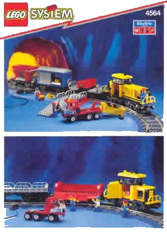 LEGO onderdeel Freight Rail Runner (4564-1)