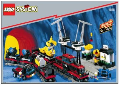 LEGO onderdeel Freight and Crane Railway (4565-1)