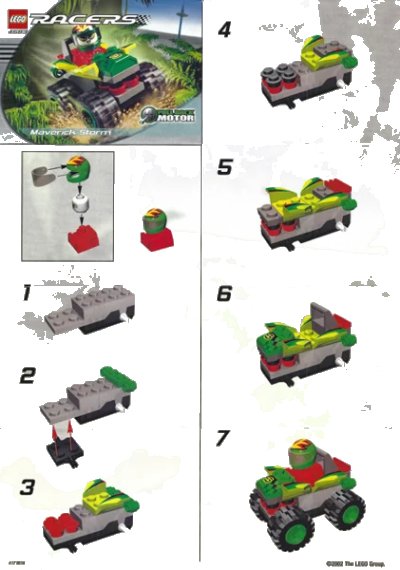 LEGO onderdeel Maverick Storm (4583-1)