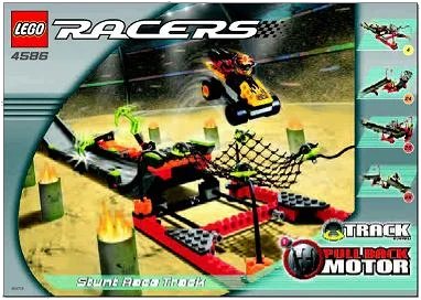 LEGO onderdeel Stunt Race Track (4586-1)