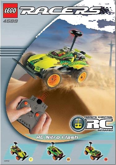 LEGO part RC Nitro Flash (4589-1)