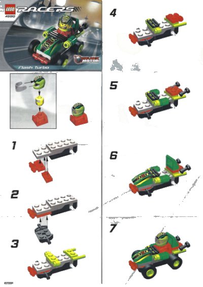LEGO part Flash Turbo (4590-1)