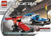 LEGO part Zero Hurricane & Red Blizzard 4593-1
