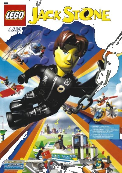LEGO onderdeel Super Glider (4612-1)