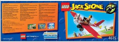 LEGO onderdeel Red Recon Flyer (4615-1)