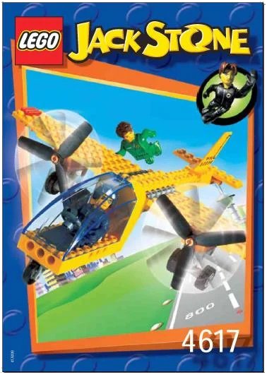 LEGO onderdeel Dual Turbo Prop (4617-1)