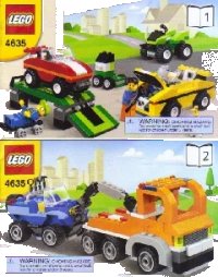 LEGO onderdeel Fun with Vehicles 4635-1