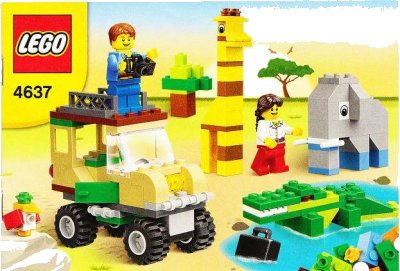 LEGO part Safari Building Set (4637-1)