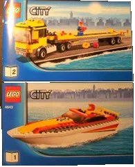LEGO onderdeel Power Boat Transporter (4643-1)