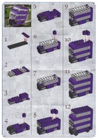 LEGO part Knight Bus - Mini polybag 4695-1