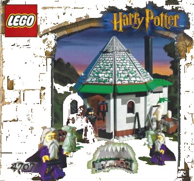 LEGO onderdeel Hagrid's Hut (4707-1)