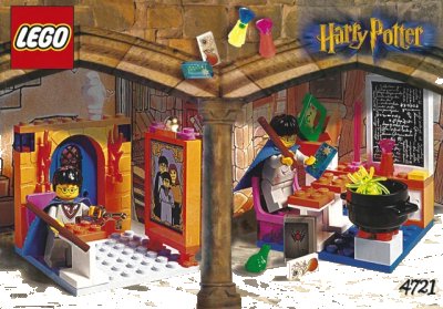LEGO onderdeel Hogwarts Classroom (4721-1)