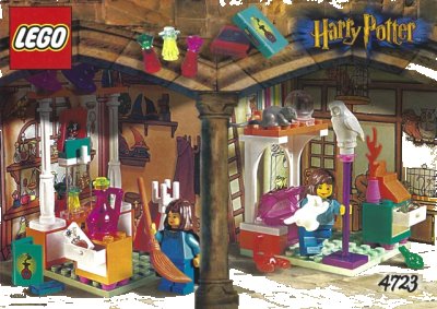 LEGO onderdeel Diagon Alley Shops (4723-1)