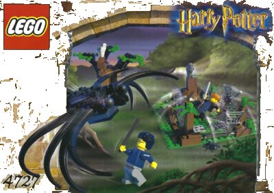LEGO onderdeel Aragog in the Dark Forest (4727-1)