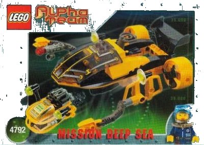 LEGO onderdeel Alpha Team Navigator and ROV (4792-1)
