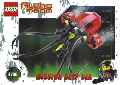 LEGO onderdeel Ogel Mutant Squid (4796-1)