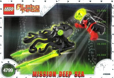 LEGO onderdeel Ogel Drone Octopus (4799-1)