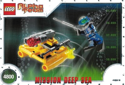 LEGO part Alpha Team Jet Sub (4800-1)