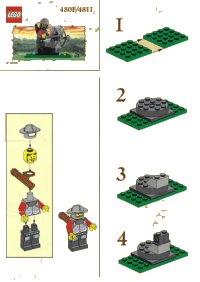 LEGO part Defense Archer 4801-1