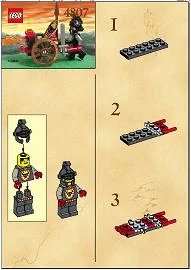 LEGO onderdeel Fire Attack (4807-1)